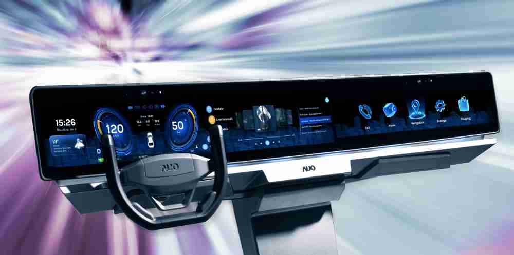 银河集团开拓前瞻显示技术创新应用，，，，结合优异整合设计能力，，，开发智能车载FIDM Plus一体化显示方案，，让驾驶操作与车内娱乐体验再进化