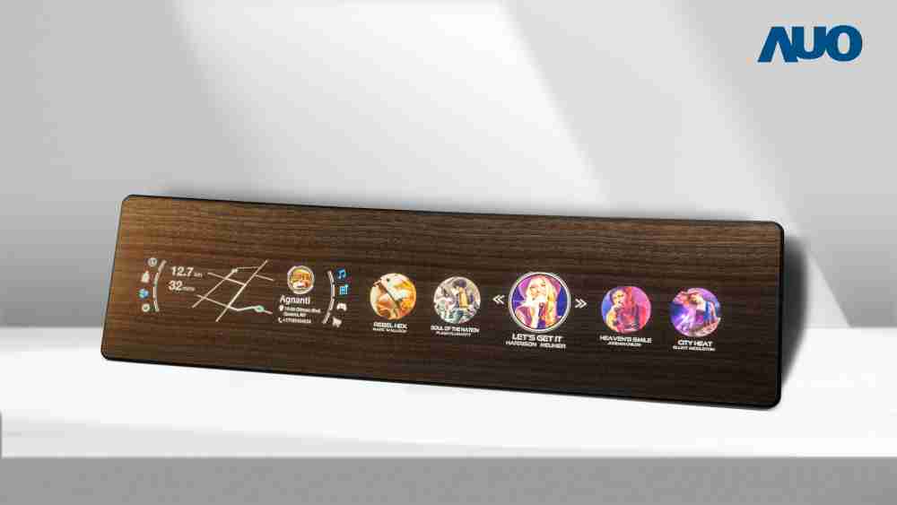 银河集团研发全球最高穿透度达80%的AmLED木纹显示器，，可于使用时呈现高亮度、、清晰可见的信息，，，并在不使用时回归为单纯的饰板，，，，节能兼具美观